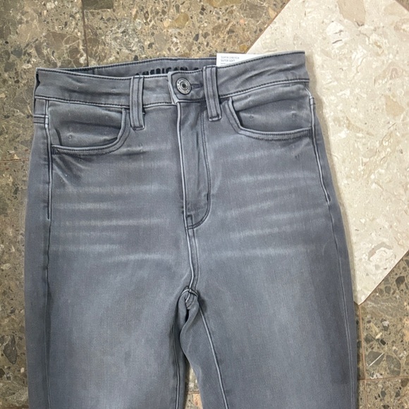 American Eagle Outfitters Women's Gray Skinny Jeans - Picture 2 of 6